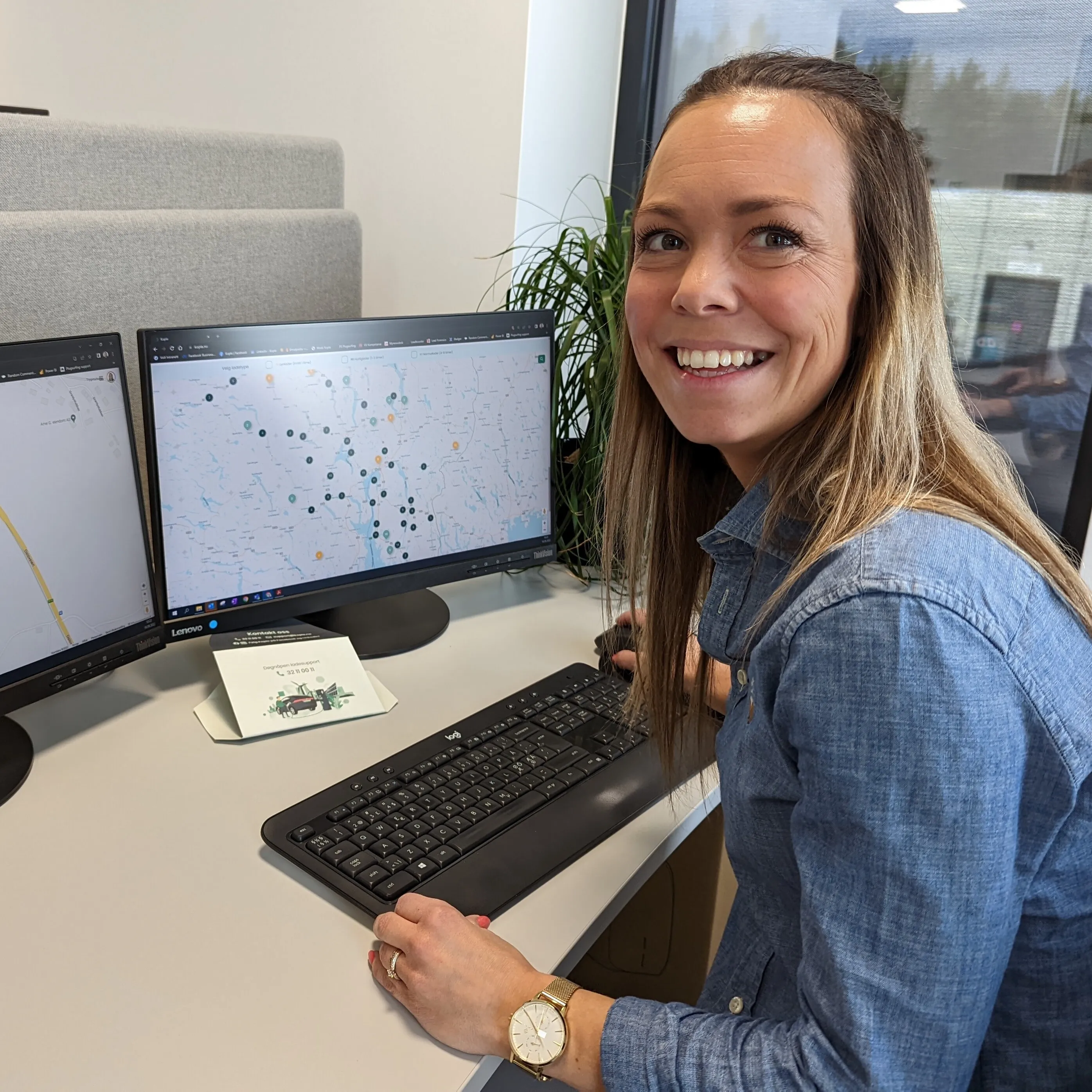 Min side med dashbord for rapporter og brukerstyring-idx