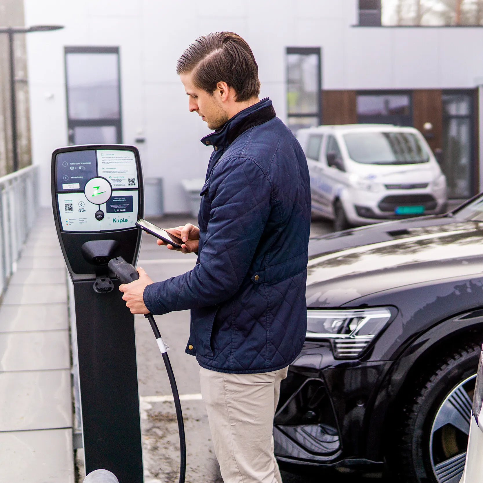 Elbillader til bedriftens ansatte og gjester-idx