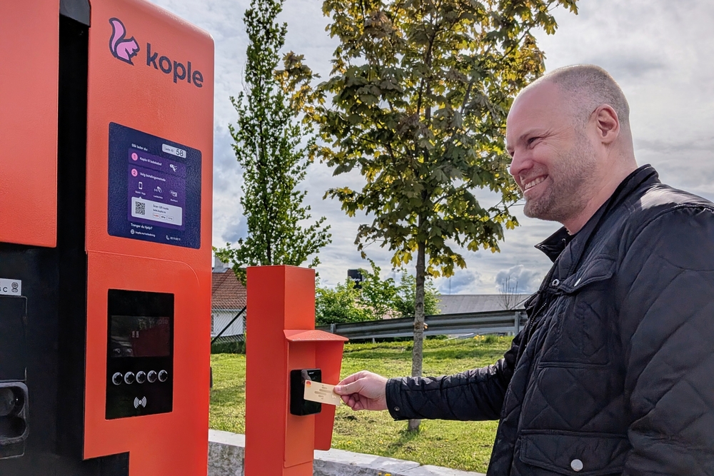 Kan du betale med kort på Koples ladestasjoner?