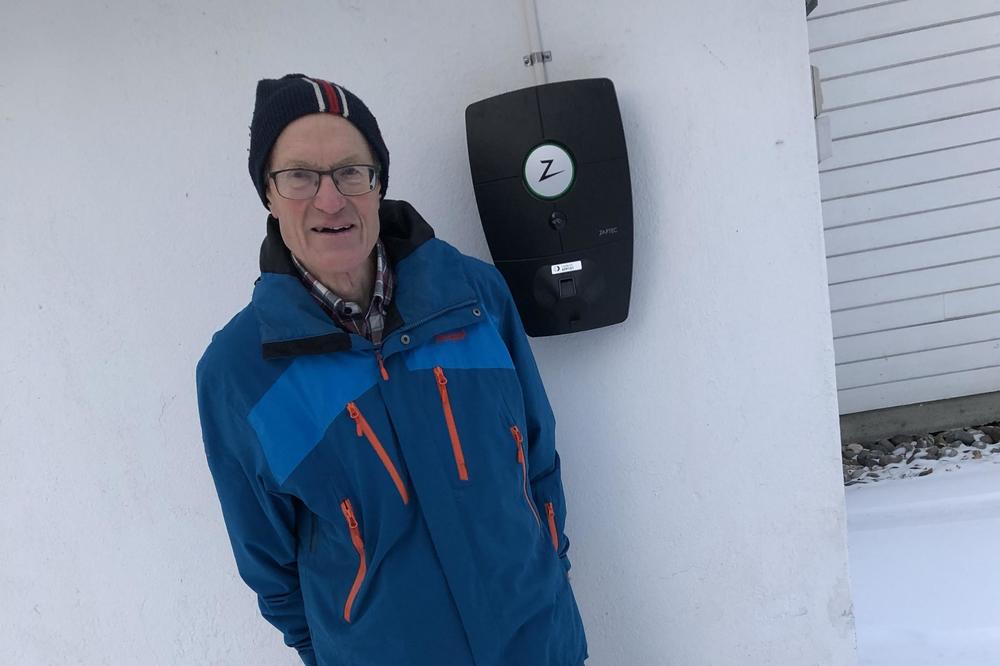 Elbilladere i sameiet Tårnveien 5